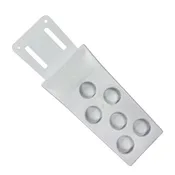 13" White Poly Knife Scabbard