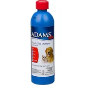 Adams Flea & Tick Cleansing Shampoo 12oz (for cats and dogs)