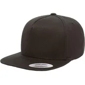 5 Panel Cotton Twill Snapback