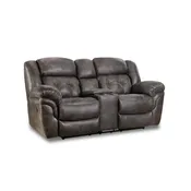 129-22-14 HomeStretch Reclining Console Loveseat
