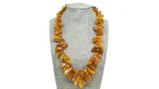 Amber necklace neck01148 — Necklaces designed and created by Armeny Custom Jewelry Design