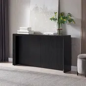 56 Wide Rectangular Console Table - 55.75 Wide