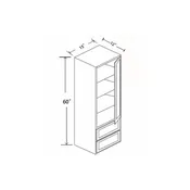 D1 | Natural Shaker Linen Cabinet