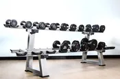 2-Tier Dumbbell Rack - Muscle D Fitness - 10 Pair Storage