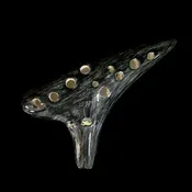 12-Hole Ocarina, Soprano G - Brushed Black