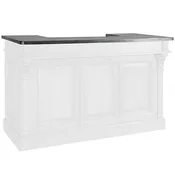 Antique White Bistro Bar