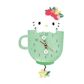 Allen Designs Hello Kitty Cat Clock, 12"