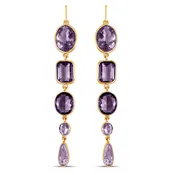 Amethyst Drop Earrings