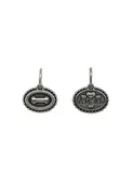 Erica Molinari Oval Dog bone + "Amore" Charm