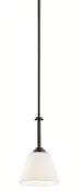 Aztec 34905 by Kichler Lighting Rise Collection One Light Hanging Mini Pendant in Olde Bronze Finish