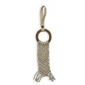 all-in-one toy | macrame chevron