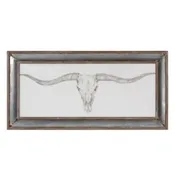 Uttermost Western Skull Mount 71 x 34 inch Print 51106