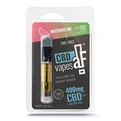 CBDaF!® Cartridge 1mL 400mg Isolate Watermelon
