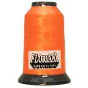 0005 Neon Orange  - Floriani 40wt Polyester Thread