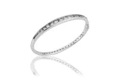 Channel Oval Bangle