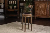 Upholstered Swivel Bar Stool — Smucker Village