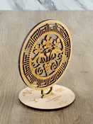 All Purpose 3D Wood Card