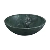 16" Green Marble Vessel Sink | OROA