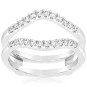 0.30 Carat Rounded Diamond Ring Jacket