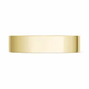 5mm Flat Wedding Band in High Polish Finish