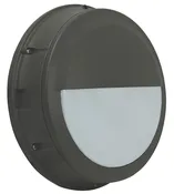 12" LED 17W Bulkhead Cutoff Round Wall Light 2,134 Lumens