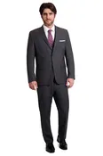 Couture 1910 Men’s Power Stretch Suit – Charcoal
