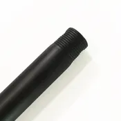 36" Downrod in Matte Black
