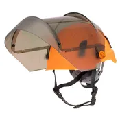 12 Cal Arc Flash Face Shields w/ Type 2 Micro Brim Safety Helmet