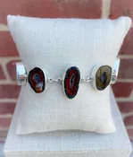 Agate Geode Link Bracelet — Capone's Jewelry
