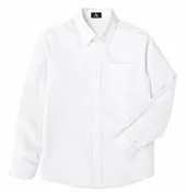 A+ Oxford Shirt – Unisex Youth L/S [1600]