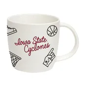 Iowa State 18oz Basketball logo Mug