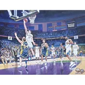 Back to Back – 18in  x 22.5in  – unframed