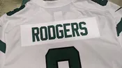 Custom Jets Nameplate - Custom nameplate, ready to sew