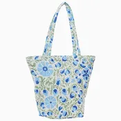 Aadav Sage Quilted Tote Bag by John Robshaw
