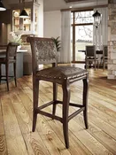 Imperial Counterstool & Barstool, Colonial, Antique Brown