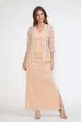 2-Piece Lace Jacket A-line Gown by Lenovia 5293