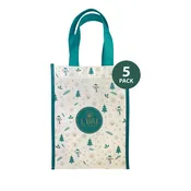 2022 Holiday Tote Bag - 5 Pack