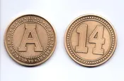2011 National Championship Alabama Bronze Coin #14