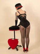 Black Seamed Tights  H2007