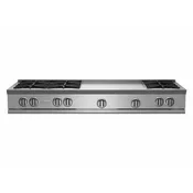 BlueStar Gas RNB Rangetop with 24″ Griddle