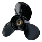 10 1/4 Dia. 13 Pitch 3 Blade RH Aluminum Propeller Fits 15-35 HP  3" Gearcase Model AR-3