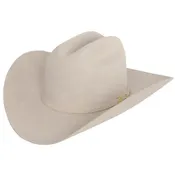 100x El Presidente Stetson Hat -  silver Belly