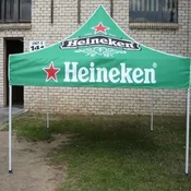 10×10’ Aluminum Tents with Dye Sublimation Imprint