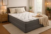 10' Bamboo Hybrid Full Mattress