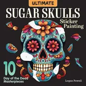 Activity Book - My Sticker Paintings: Sugar Skulls