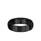 6MM Tungsten Carbide Ring – Domed Bright Finish and Round Edge – 11-2134-6