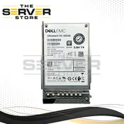 (New Open Box) Dell EMC 3.84TB SAS 12G RI SFF 2.5" SSD WD DC SS530 Series WUSTR1538ASS200 0YW17N YW17N for PowerEdge Server (Dell PowerEdge Gen15th Tray Included)