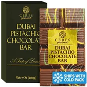 Dubai Chocolate Pistachio Bar with Gift-Ready for Christmas