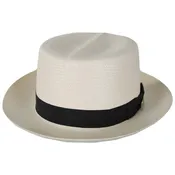 42 Optimo Shantung Straw Fedora Hat
