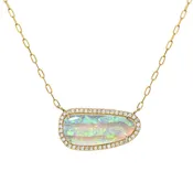 Alpine Reverie Australian Opal Necklace